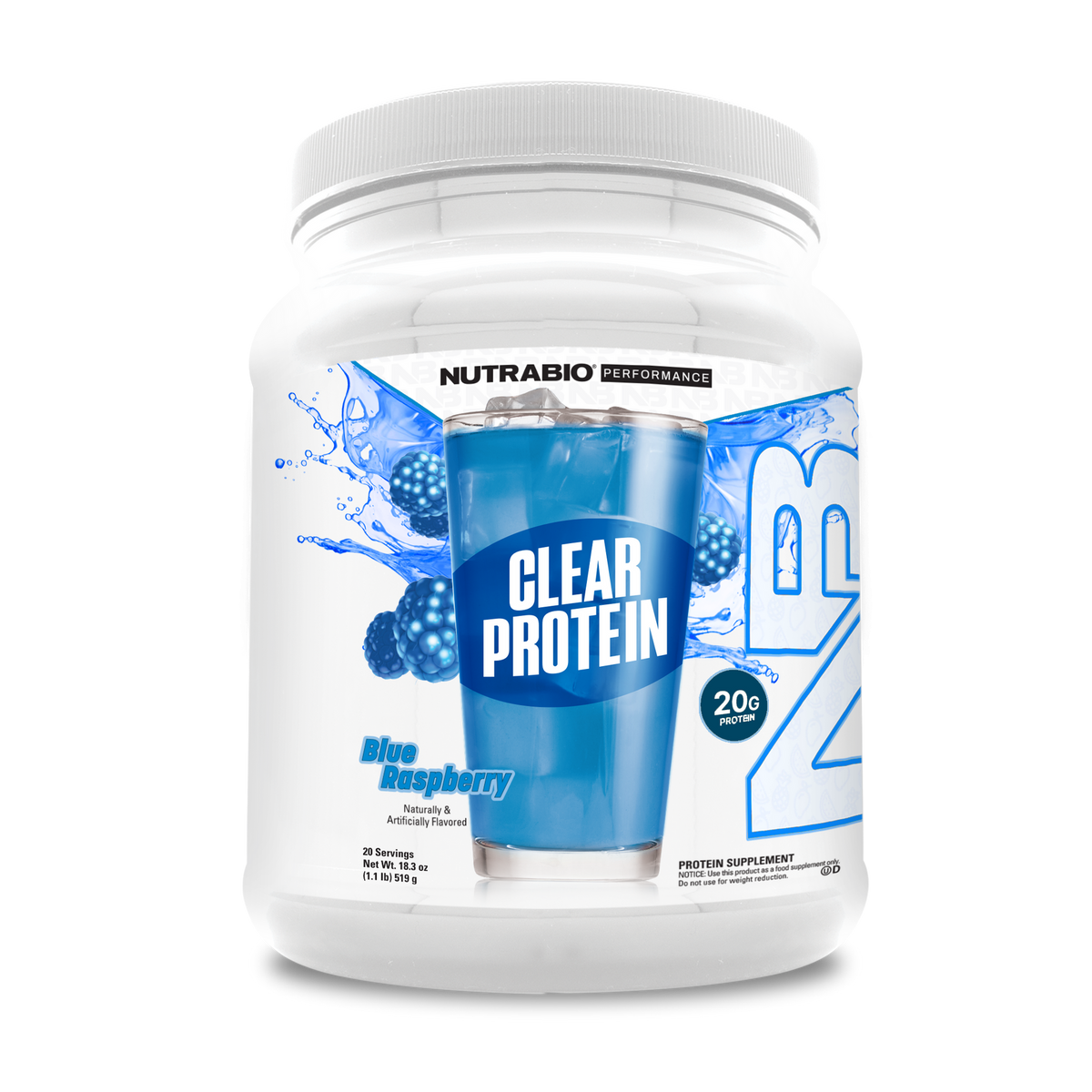 NutraBio 清澈分離乳清蛋白