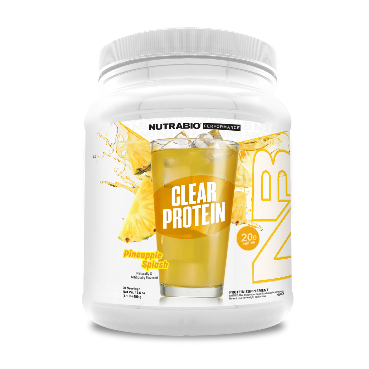 NutraBio 清澈分離乳清蛋白