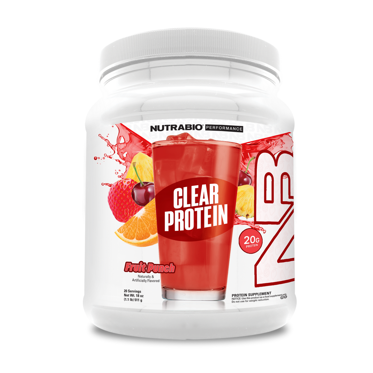 NutraBio 清澈分離乳清蛋白