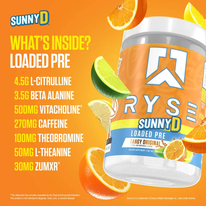 RYSE Loaded Pre 訓練前補充劑 30次