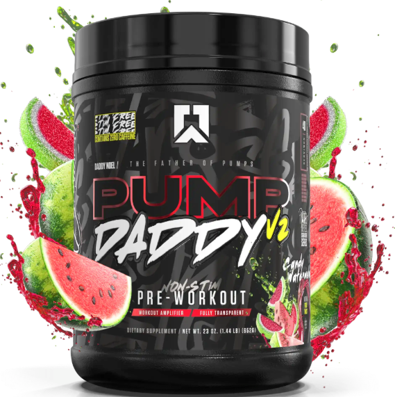 Pump Daddy 無咖啡因運動前補給