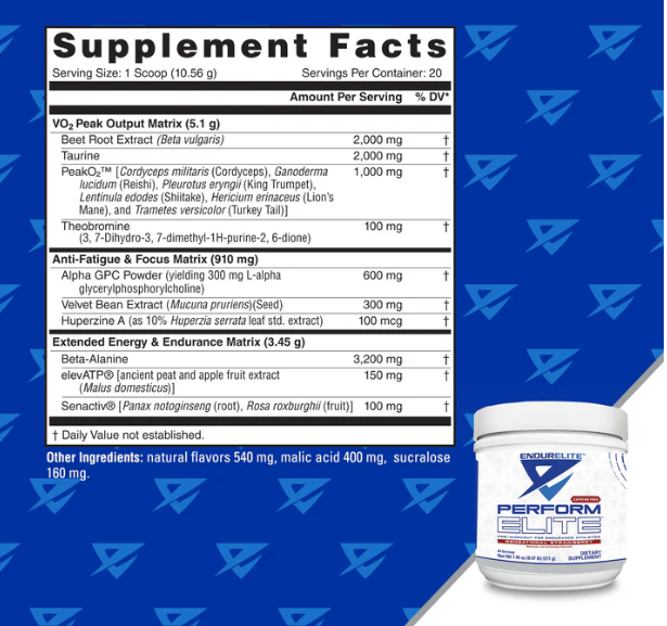 EndurElite Perform Elite (Caffeine Free)