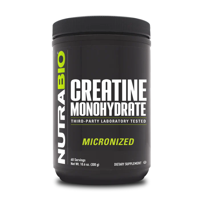 Nutrabio - Creatine Monohydrate Powder