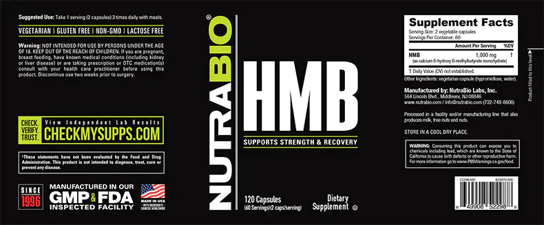 NUTRABIO - HMB