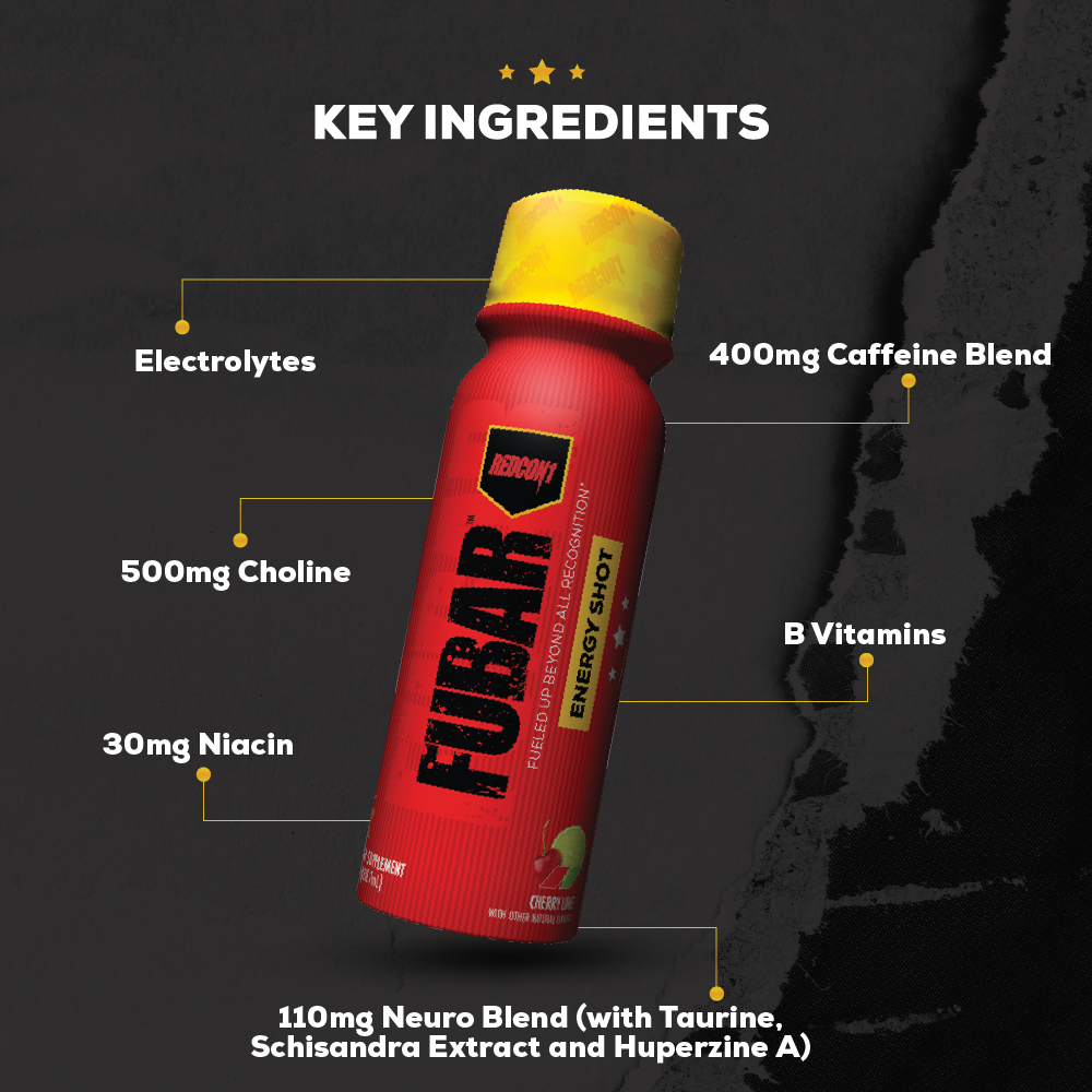 Redcon1 Exclusive FUBAR ENERGY SHOT -