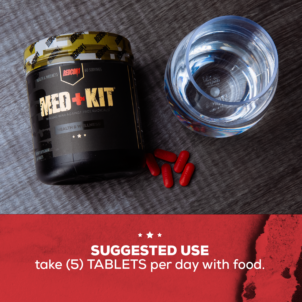 REDCON1 MED KIT - THE ALL-IN-ONE VITAMIN KIT - 60 Servings