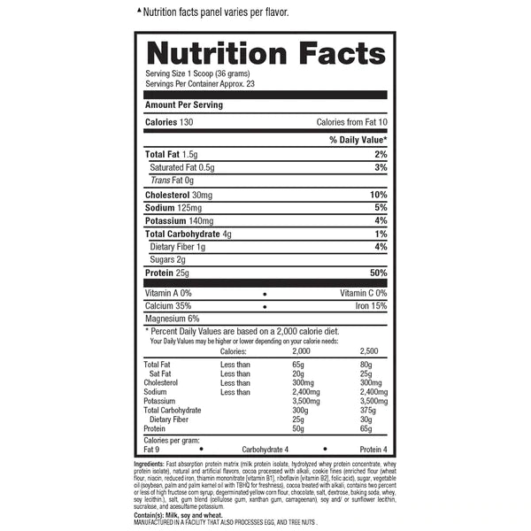 ISO HD™ ISOLATE PROTEIN (4.9 LB)