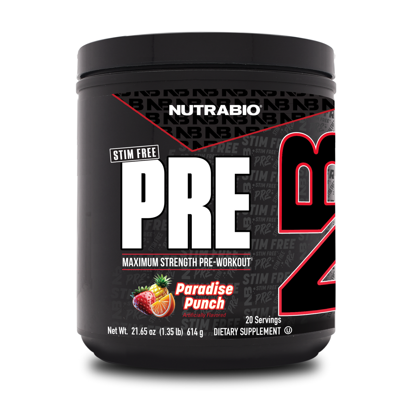 Nutrabio 無咖啡因 Pre-Workout