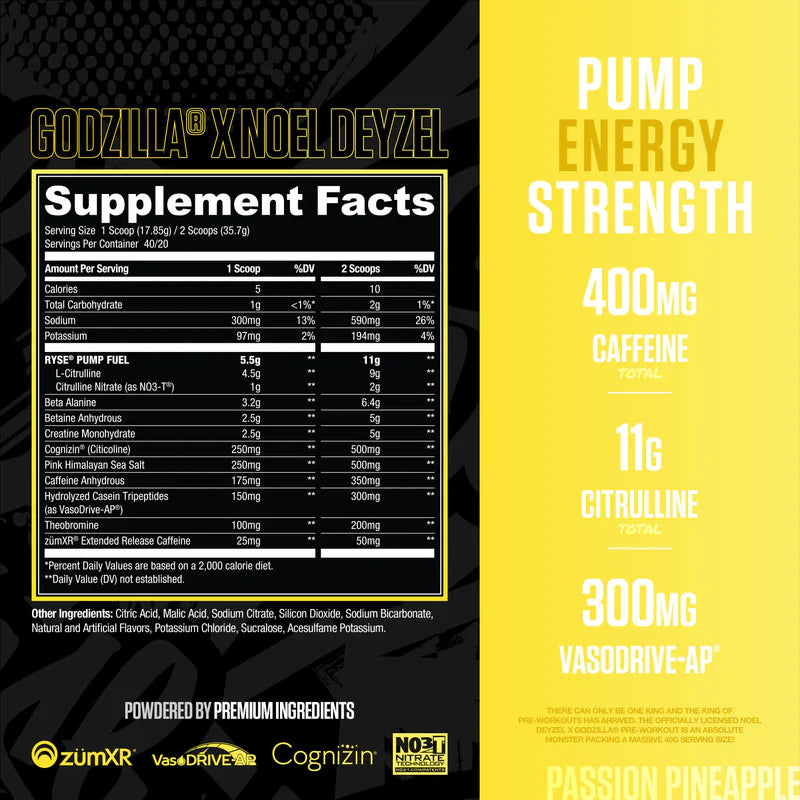 Godzilla Pre-Workout