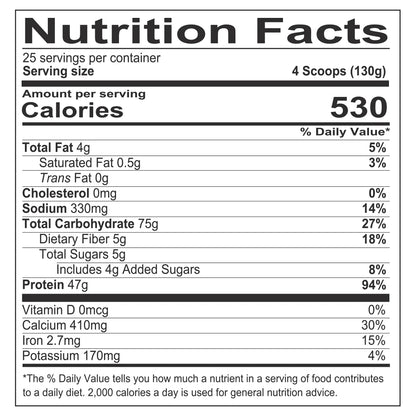 MRE MEAL REPLACEMENT, WHOLE FOOD PROTEIN (7 LB)