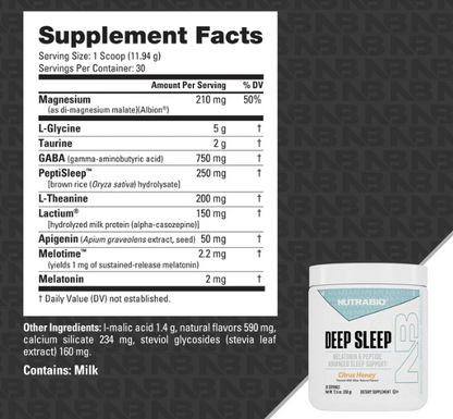 Nutrabio Deep Sleep