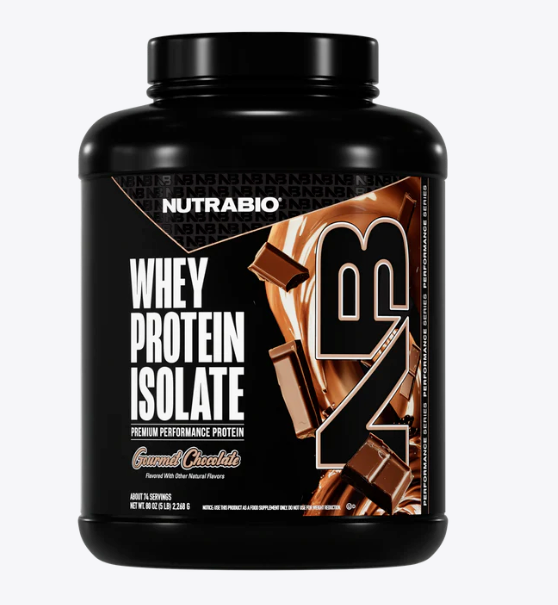 NutraBio 100% Whey Protein Isolate