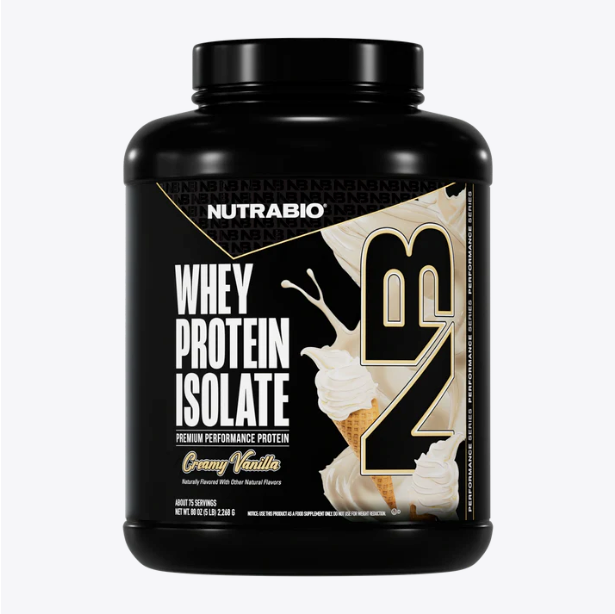 NutraBio 100% Whey Protein Isolate