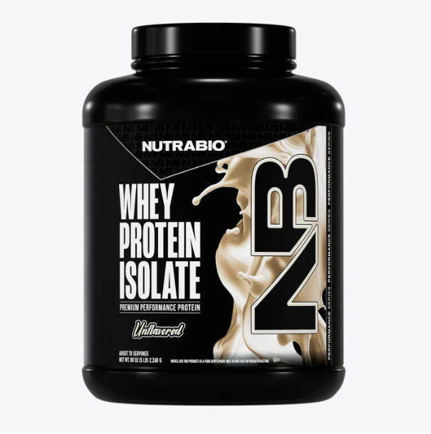 NutraBio 100% Whey Protein Isolate