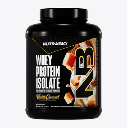 NutraBio 100% Whey Protein Isolate