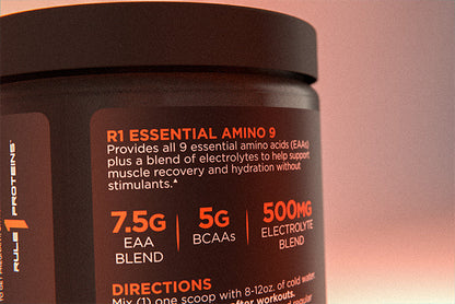 R1 Essential Amino 9｜全面補充9種必需胺基酸 + 電解質