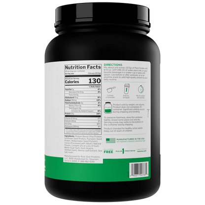 Rule 1 Plant Protein —— 全天然純植物蛋白