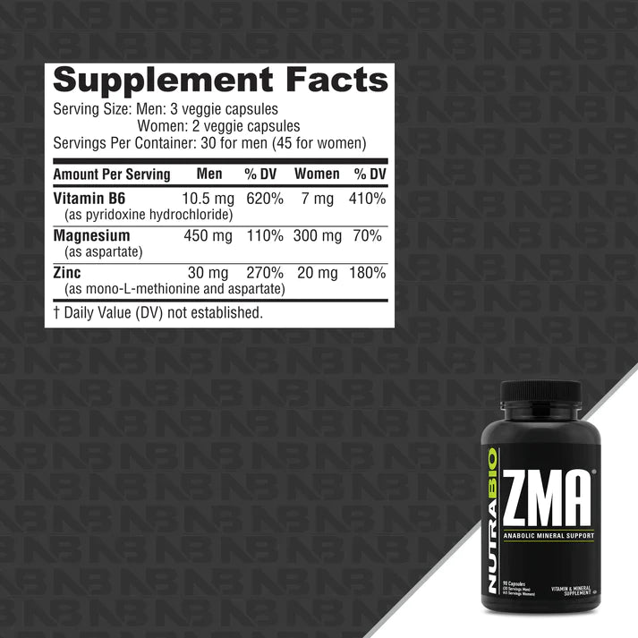 Nutrabio - ZMA