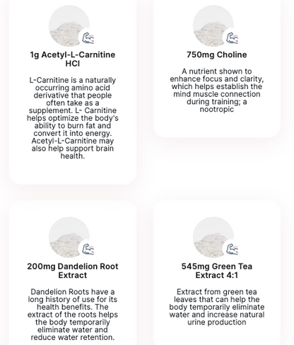 DOUBLE TAP POWDER- FAT BUNER - 40 SERVINGS