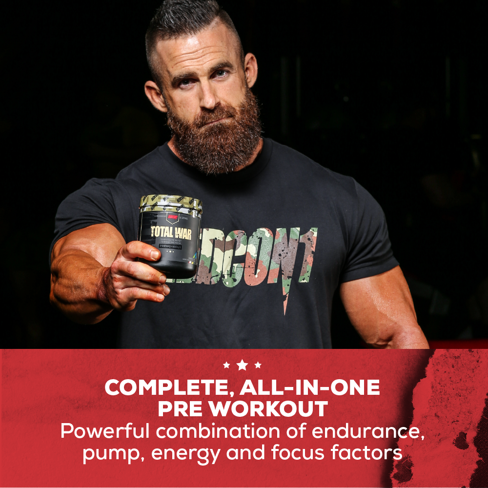 TOTAL WAR - #1 RATED PREWORKOUT