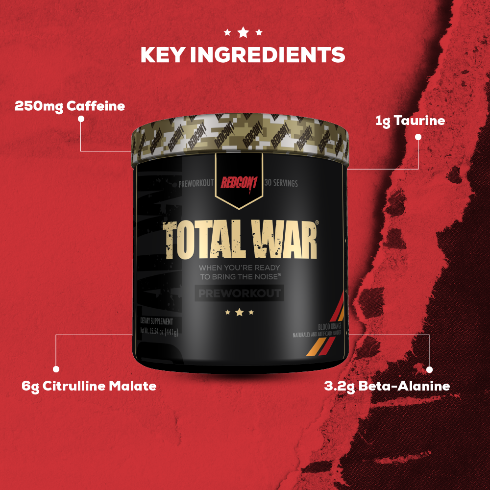 TOTAL WAR - #1 RATED PREWORKOUT