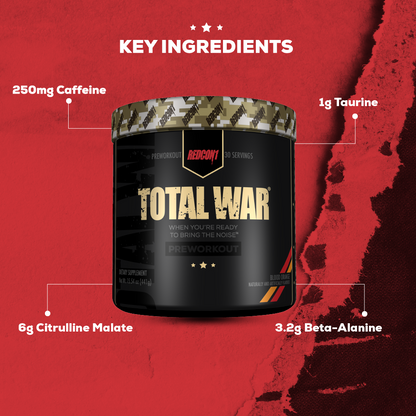 TOTAL WAR - #1 RATED PREWORKOUT