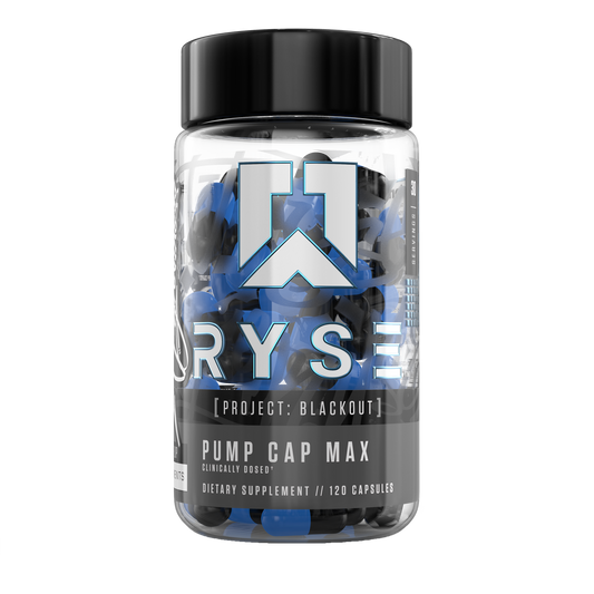 RYSE PUMP CAP MAX  PUMP 一氧化氮 持久肌肉充血膨脹劑