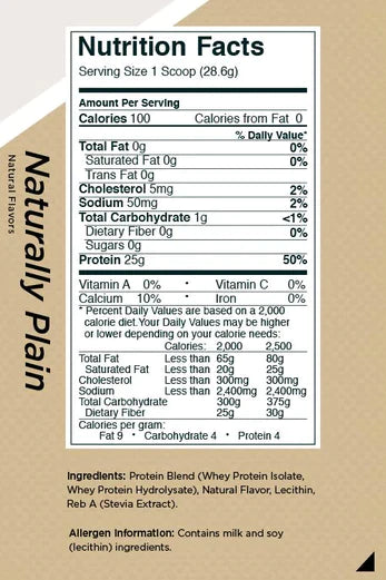 R1 protein natural flavoured