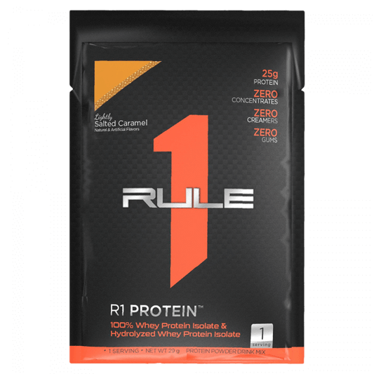 R1 Protein + Pre-workout+ Aminos Samples packs 獎賞優惠
