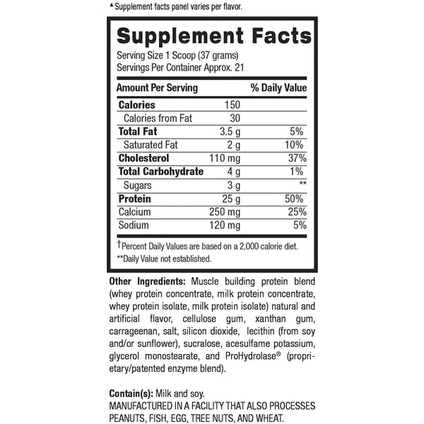 WHEY HD™ WHEY PROTEIN (4 LB)